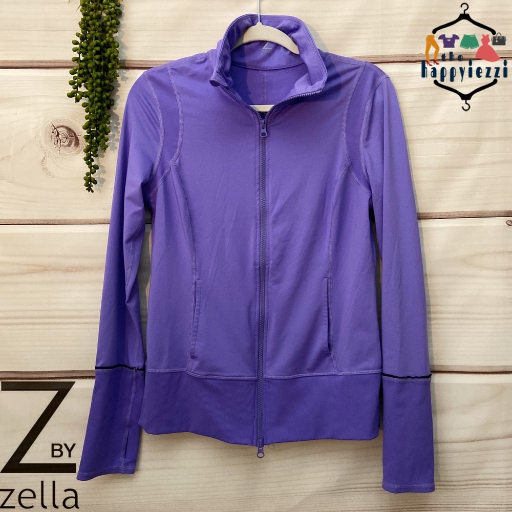 Z By Zella Activewear Dare Me Purple Jacket M